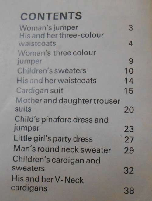 PATONS NO 185 MACHINE KNITS 4 40 A4 PAGES