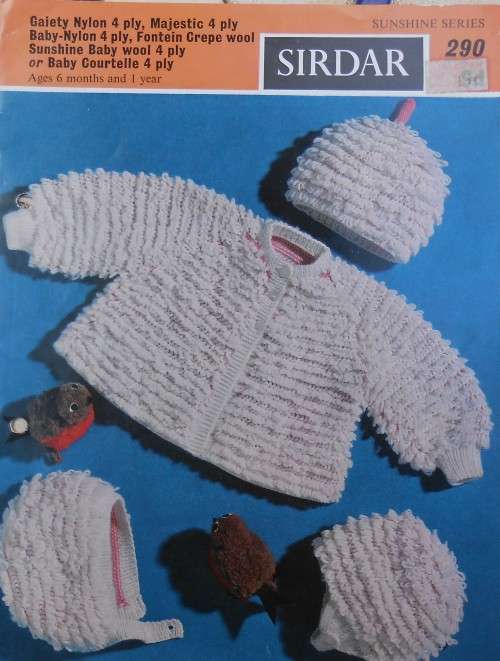 SIDAR NO 290 SUNSHINE SERIES -BABY`S SET- TO FIT 6-12 MONTHS