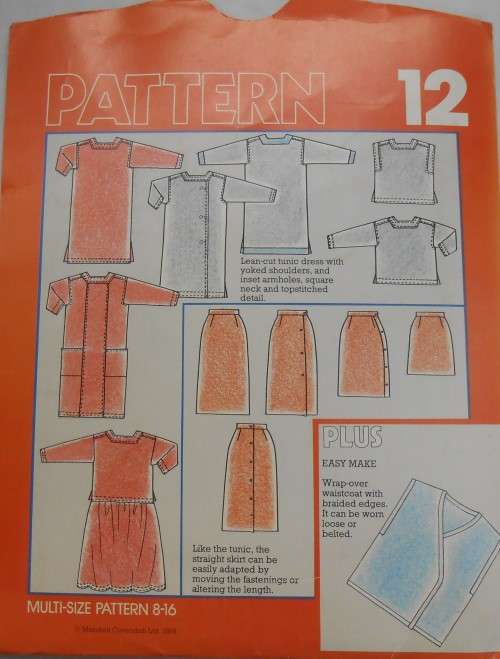 MAKE IT EASY #12 DRESSES-TOPS-SKIRTS FROM 1 PATTERN