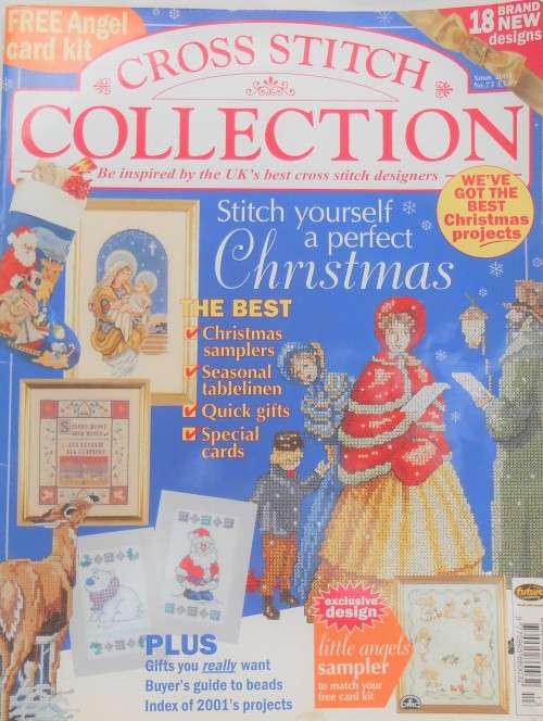 CROSS STITCH COLLECTION UK CHRISTMAS 2001 - 84 PAGES