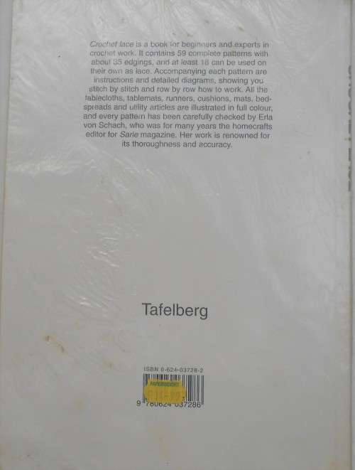 CROCHET LACE WITH COMPLETE DIAGRAMS - TAFELBERG - 140 PAGES