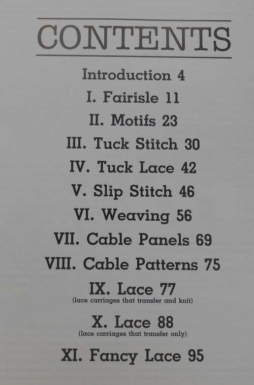 THE HARMONY GUIDE TO MACHINE KNITTING STITCHES - 100 PAGE SOFT COVER