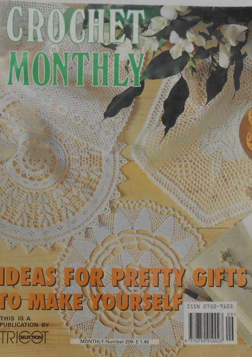 CROCHET MONTHLY NUMBER 209 32 A4 PAGES
