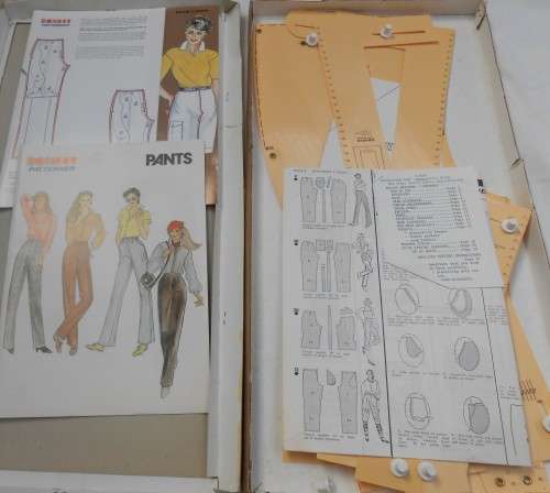 BONFIT PATTERNER PANTS PATTERN ADJUSTS TO ANY WAIST AND HIP SIZE - 27 PANTS PATTERNS