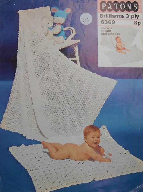 PATONS  6369 -SHAWLS TO KNIT AND CROCHET