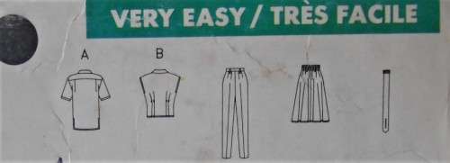 BUTTERICK 3454 TOP-SKIRT-PANTS SIZE 12-14-16 SEE LISTING