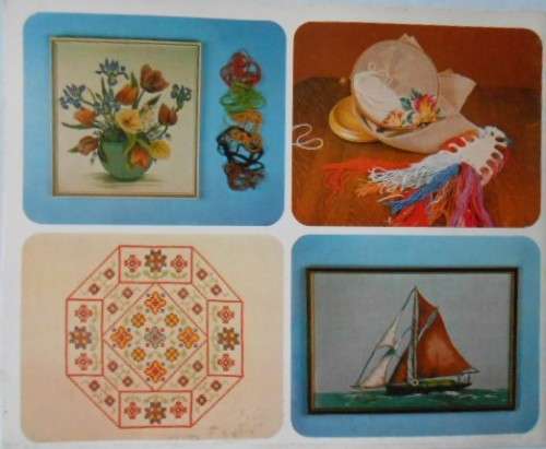 NEEDLEPOINT - CREATIVE PATTERNS -28 PAGE SOFT COVER WITH PATTERNS