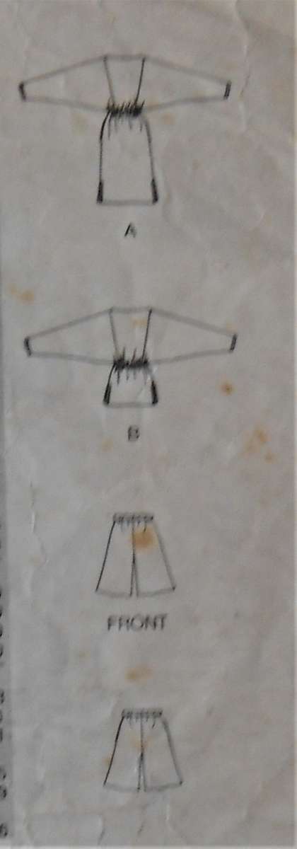 BUTTERICK 4594 DRESS-TOP-CULOTTES SIZE 8-16 COMPLETE-ZIPLOC