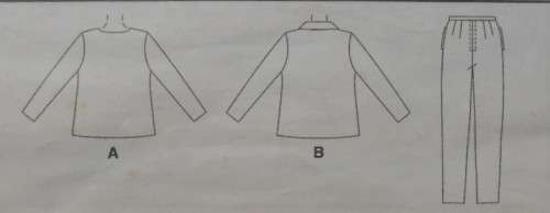 McCALLS 3318 UNLINED JACKET & PANTS - SIZE G 20-22-24 COMPLETE-UNCUT-F/FOLDED