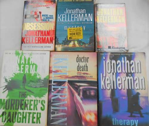 JONATHAN KELLERMAN - SIX DIFFERENT TITLES INC THE MURDERER`S DAUGHTER-ONE PRICE FOR ALL SIX TITLES