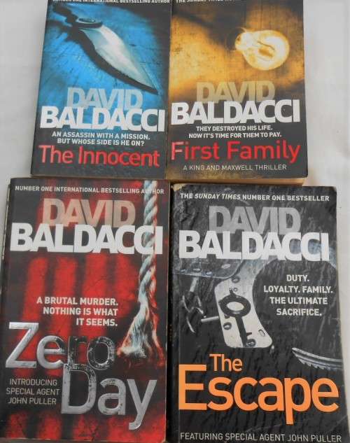 DAVID BALDACCI FOUR DIFFERENT TITLES - ONE PRICE FOR ALL FOUR TITLES (1)