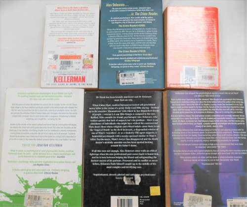 JONATHAN KELLERMAN - SIX DIFFERENT TITLES INC THE MURDERER`S DAUGHTER-ONE PRICE FOR ALL SIX TITLES