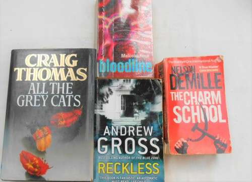 FOUR DIFFERENT AUTHORS - FOUR TITLES PAY ONE PRICE - SEE LISTING (1)