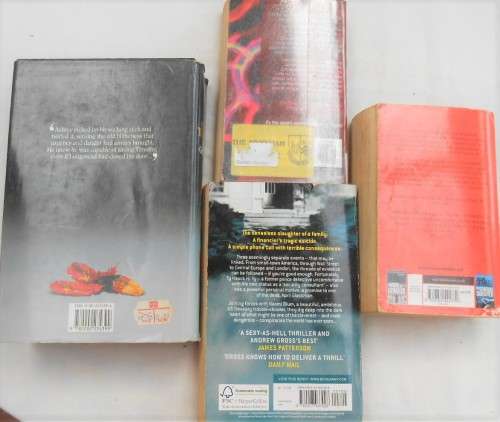 FOUR DIFFERENT AUTHORS - FOUR TITLES PAY ONE PRICE - SEE LISTING (1)