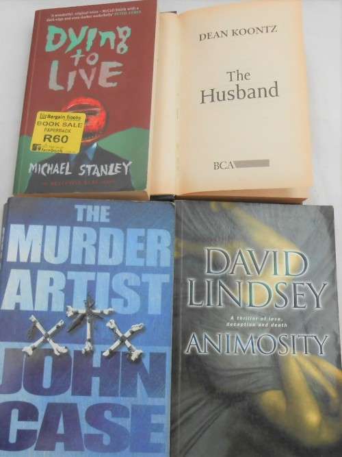 FOUR DIFFERENT AUTHORS - FOUR TITLES PAY ONE PRICE - SEE LISTING (2)