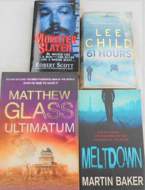 FOUR DIFFERENT AUTHORS - FOUR TITLES PAY ONE PRICE - SEE LISTING (4)