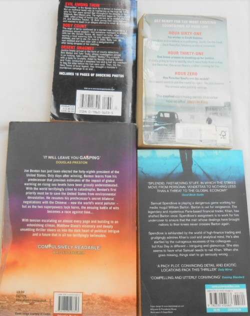 FOUR DIFFERENT AUTHORS - FOUR TITLES PAY ONE PRICE - SEE LISTING (4)