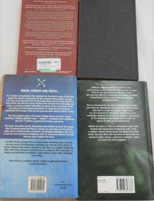 FOUR DIFFERENT AUTHORS - FOUR TITLES PAY ONE PRICE - SEE LISTING (2)