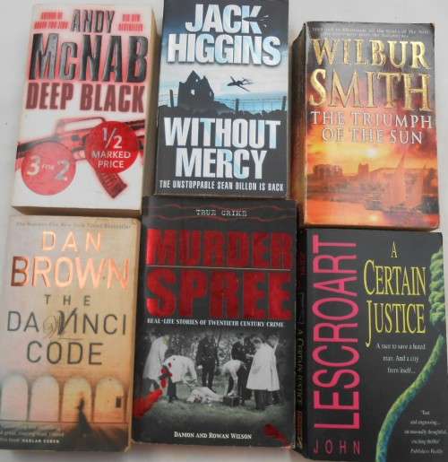 SIX DIFFERENT AUTHORS - SIX TITLES PAY ONE PRICE - SEE LISTING (5)