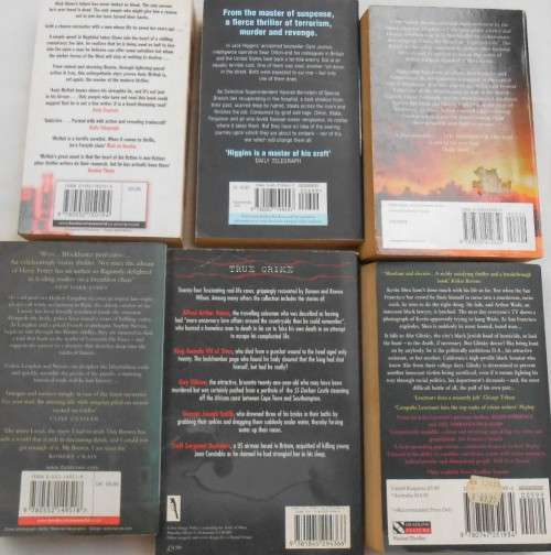 SIX DIFFERENT AUTHORS - SIX TITLES PAY ONE PRICE - SEE LISTING (5)