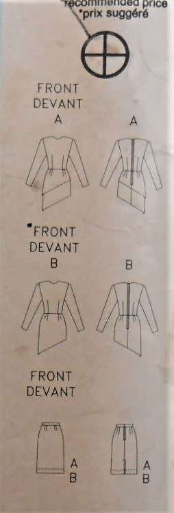 BUTTERICK 125 TUNIC & SKIRT 125TH ANNIVERSARY SIZE 14-16-18-20  COMPLETE