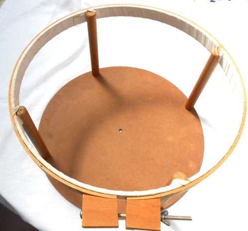 12` / 32 CM LOOM WITH STANDING FRAME (WITH WHITE BINDING) & EXPANDER WITH SCREW