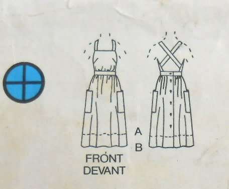 BUTTERICK 6610 DRESS WITH CRISS CROSS BACK SIZE 8 SEE LISTING