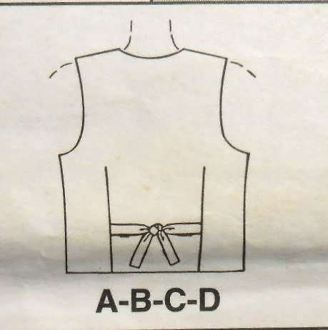 McCALLS 8484  LINED WAISTCOATS SIZE EX LARGE 20-22 COMPLETE-UNCUT-F/FOLDED