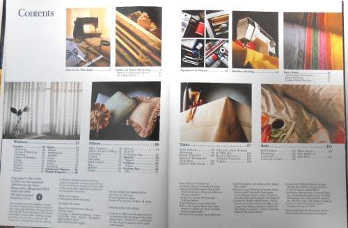SINGER - SEWING FOR THE HOME - 132 PAGE HARDCOVER BOOK