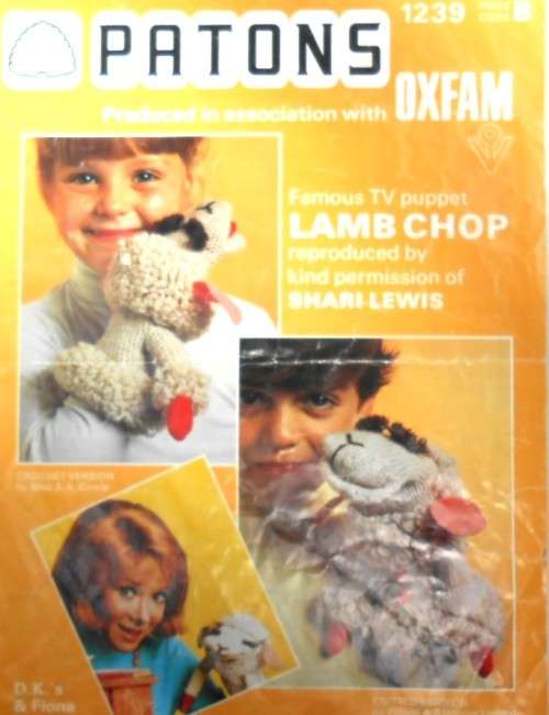 PATONS 1239 - LAMP CHOP TV PUPPET