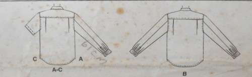 McCALLS 9579 UNISEX SHIRT SIZE LARGE 38-40 COMPLETE