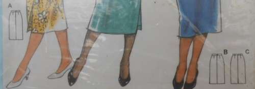 BURDA 6290 - TOP-SKIRT SIZE 10-40 COMPLETE-PART CUT