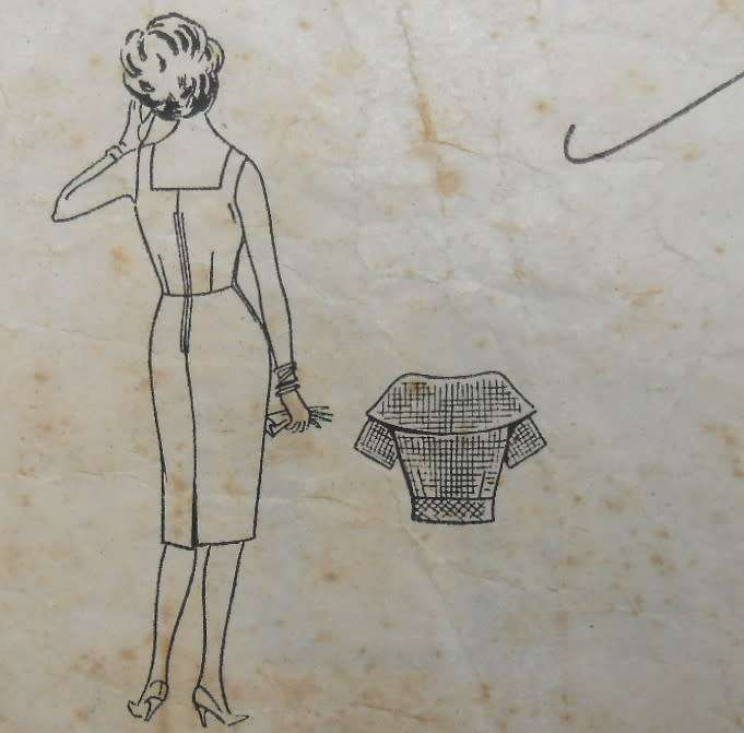 VINTAGE BLACKMORE SO EASY 562 DRESS & JACKET- SIZE 34 COMPLETE