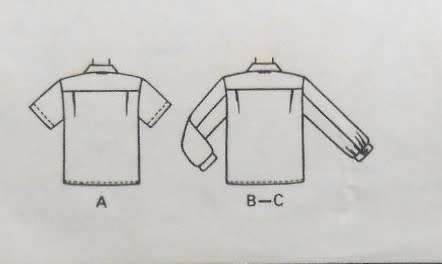 McCALLS M4880 THREE HOUR BLOUSE SIZE 20 COMPLETE-UNCUT-F/FOLDED