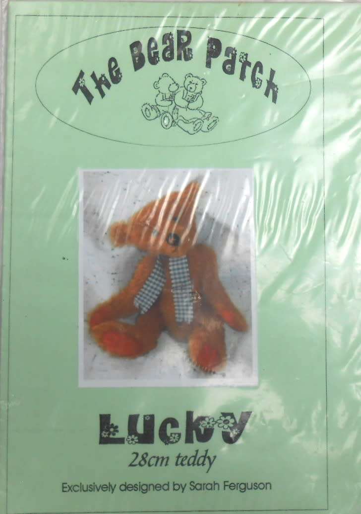 LUCKY - 28 CM BEAR - THE BEAR PATCH - PATTERN ONLY
