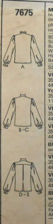 McCALLS 8243 MENS CASUAL SHIRT SIZE EX-LARGE 46-48 COMPLETE