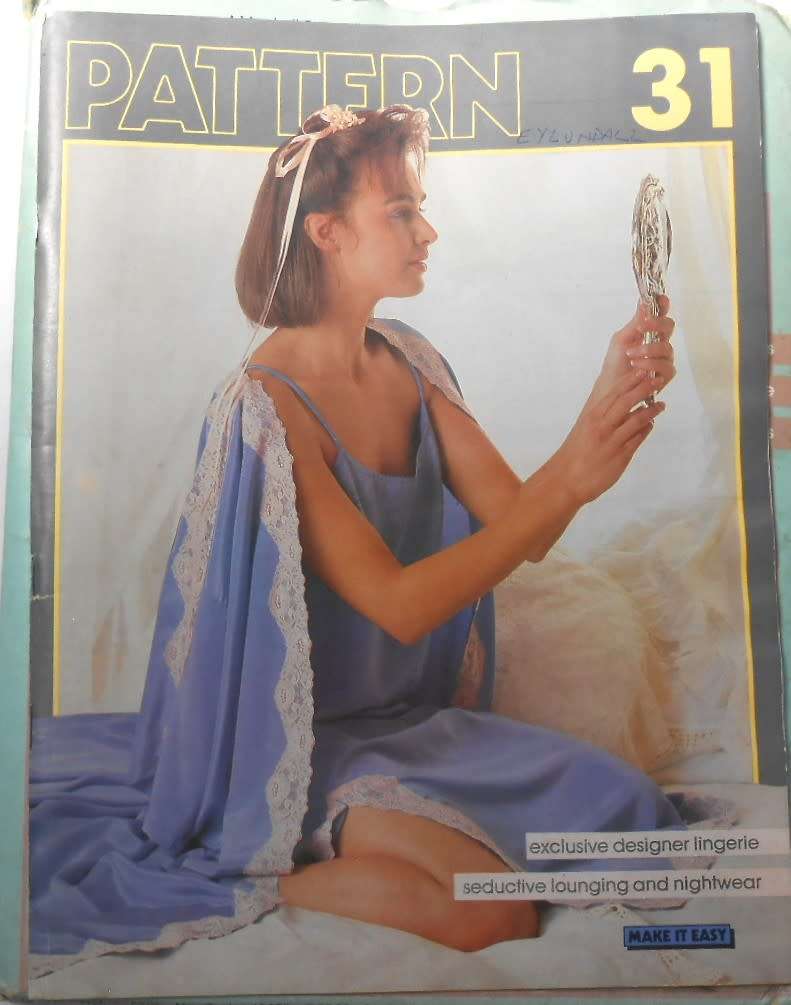 MAKE IT EASY PATTERN NUMBER 31 -LUXURY LINGERIE + WRAP - COMPLETE
