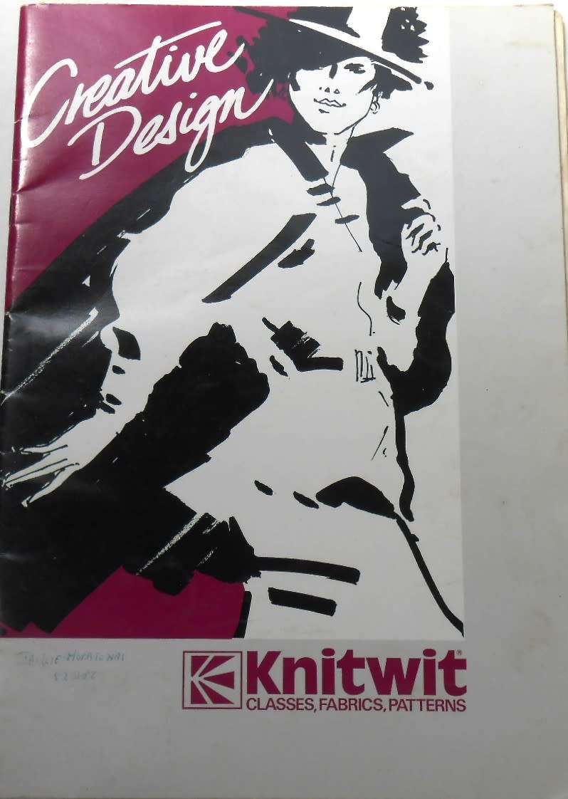 KNITWIT CREATIVE DESIGN NOTES BY VERA RANDALL -PRINTED 40 PAGES