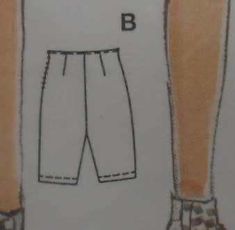 BURDA 4658 T-SHIRT/TOP-LEGGINGS SIZE 8-18 COMPLETE