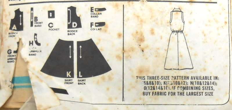 SIMPLICITY 8972 DRESS & SASH SIZE 10-12-14 COMPLETE