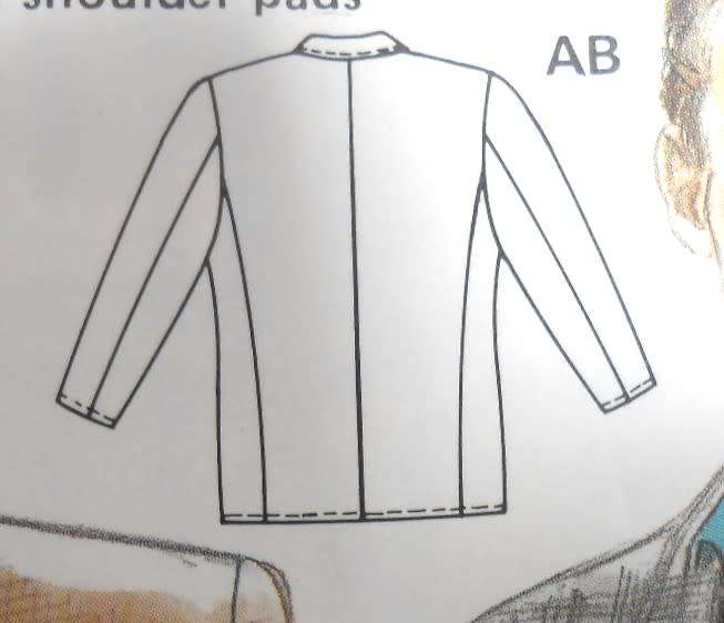 BURDA 5479 MENS JACKET SIZE 44-56 COMPLETE-UNCUT-F/FOLDED