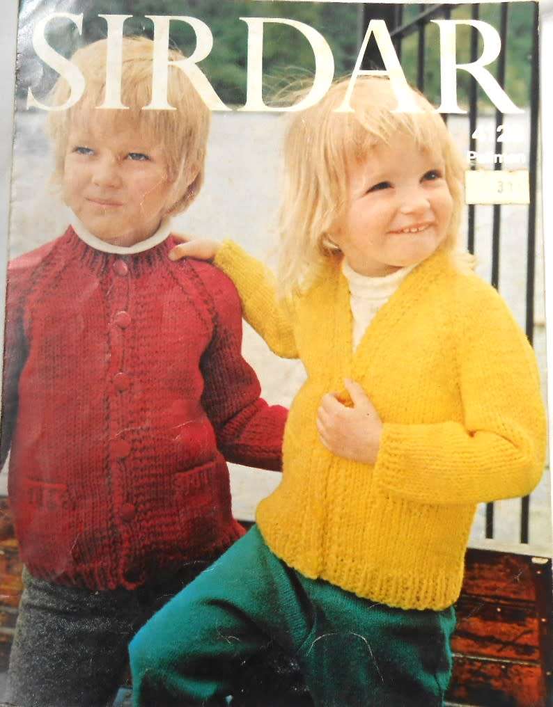 SIDAR  4128 -CARDIGANS - SIZE 2-4 YEARS