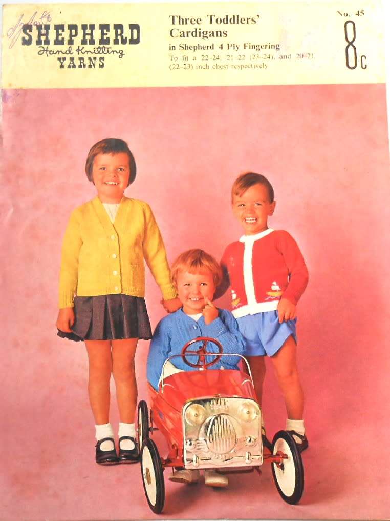 SHEPHERD 45 - THREE TODDLERS CARDIGANS- SIZE 22-24, 21-22, 23-24