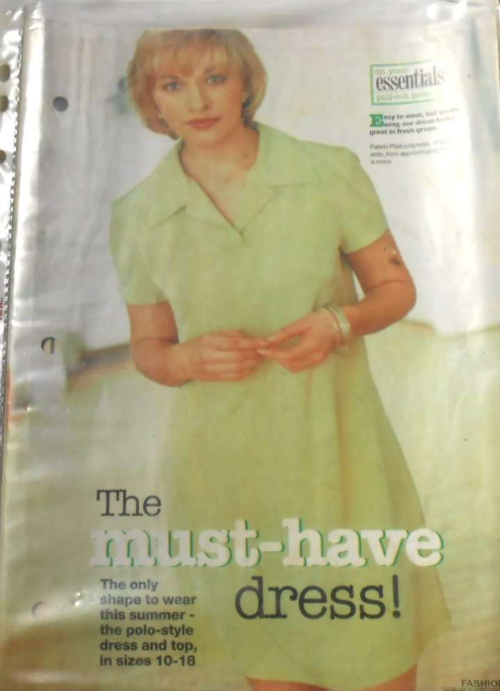 ESSENTIAL  PATTERNS E 107 - THE MUST HAVE DRESS supplied in a plastic sleeve