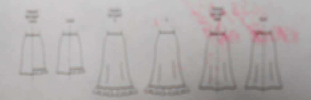 BUTTERICK 3654 BIAS CUT LINED SKIRTS SIZE 8-10-12 COMPLETE-CUT TO 12-ZIPLOC