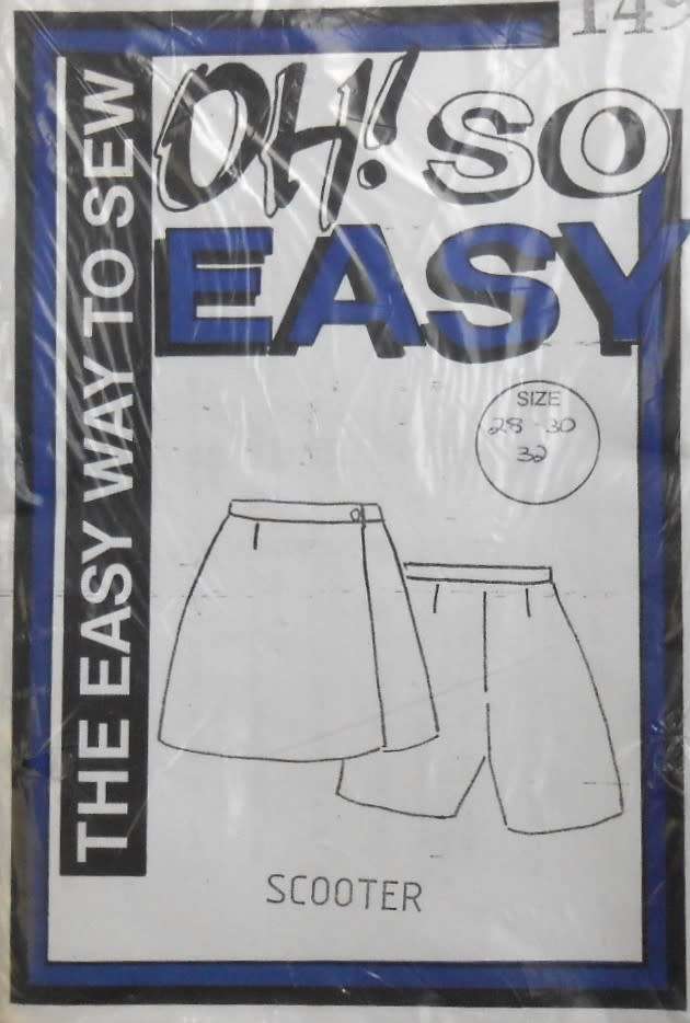 OH SO EASY 149 SCOOTER - SIZE 28-30-32 - COMPLETE-UNCUT-F/FOLDED-SEALED