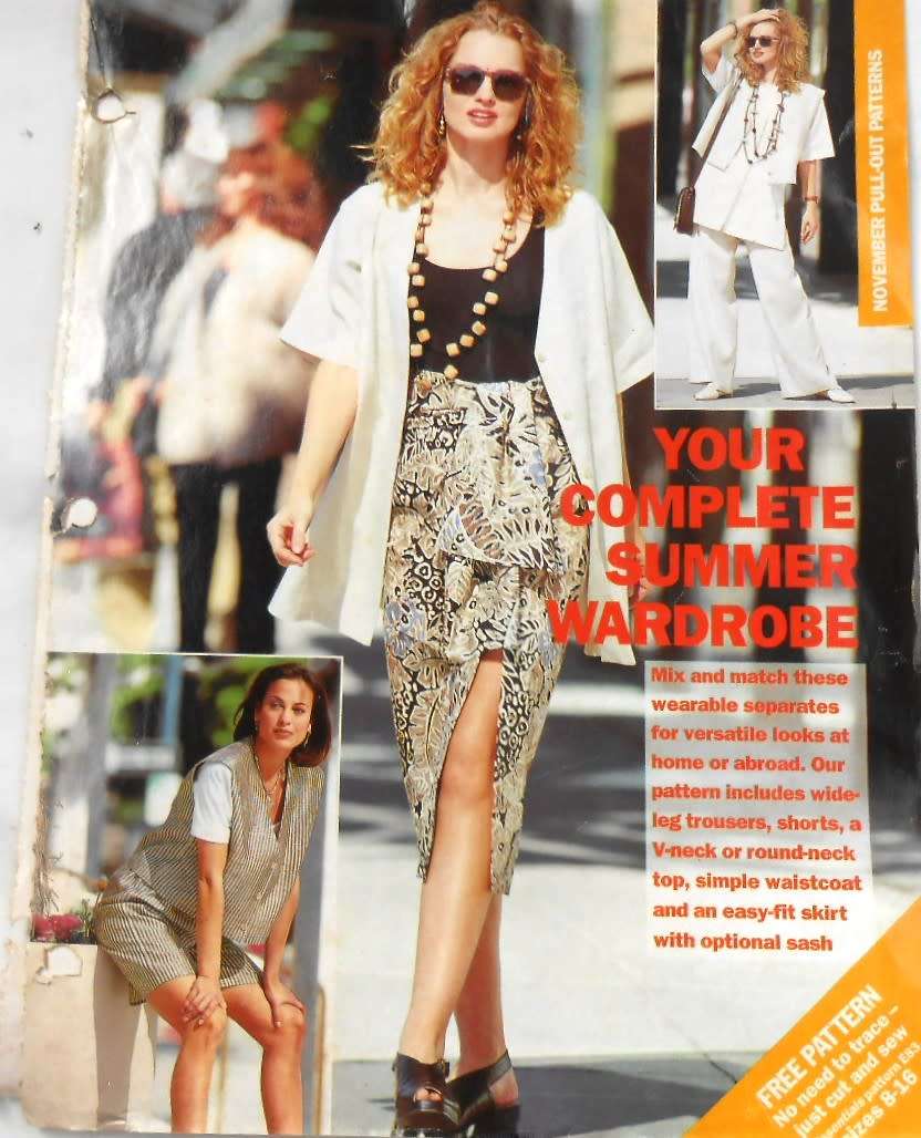 ESSENTIAL  PATTERNS E 83 COMPLETE SUMMER WARDROBE supplied in a plastic sleeve