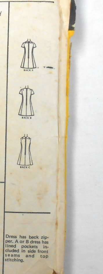 McCALLS 2545 DRESS IN 3 VERSIONS SIZE 10 BUST 32 1/2 - COMPLETE