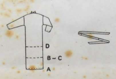 McCALLS 6313 MEN & TEEN ROBE & BELT SIZE EX-LARGE 44-46 COMPLETE-UNCUT-F/FOLDED