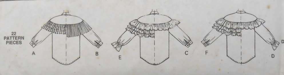 McCALLS 7184 LOOSE FITTING YOKED SHIRTS SIZE 10-12-14COMPLETE-UNCUT-F/FOLDED